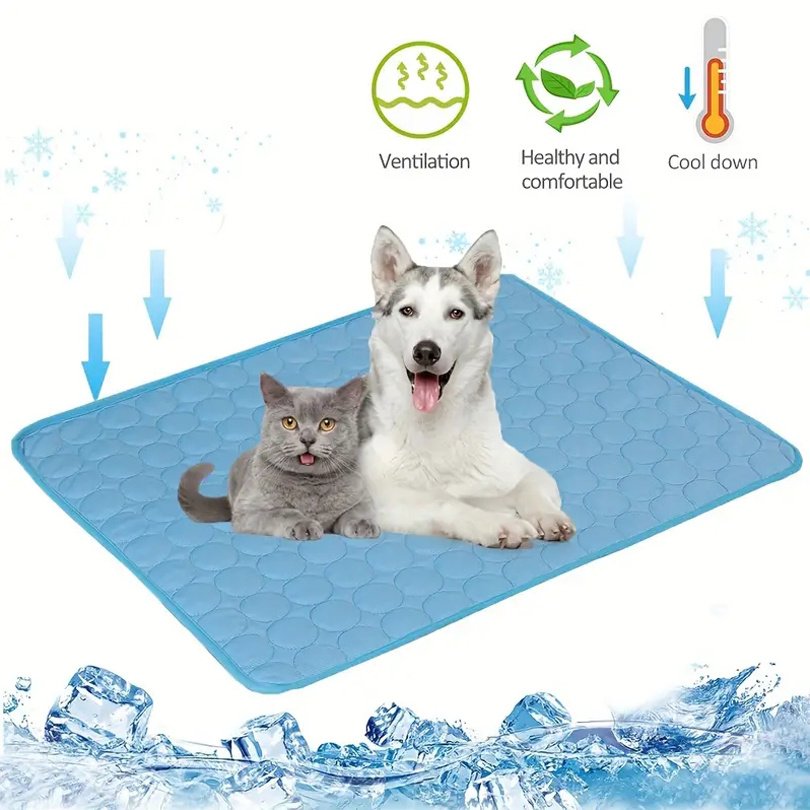 Dog Cooling Mat Summer Pets Cold Bed Extra Large For Small Big Dogs Pet Accessories Cat Durable Blanket Sofa Cat Ice Pad Blanket Pet Products